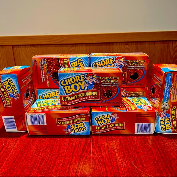 chore boy Kitchen Scouring Pads Copper Chore Boy Ultimate Scrubbers